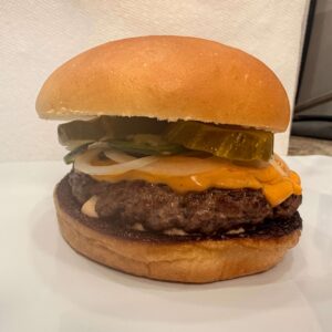 Queso Smashed Burger