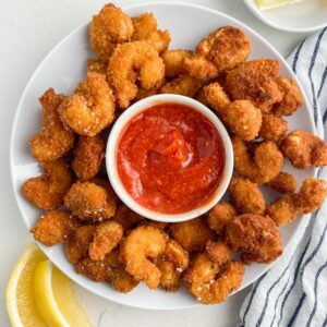 Cajun popcorn shrimp