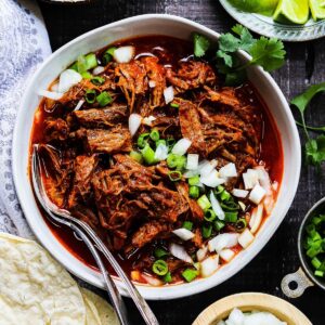 Birria style beef